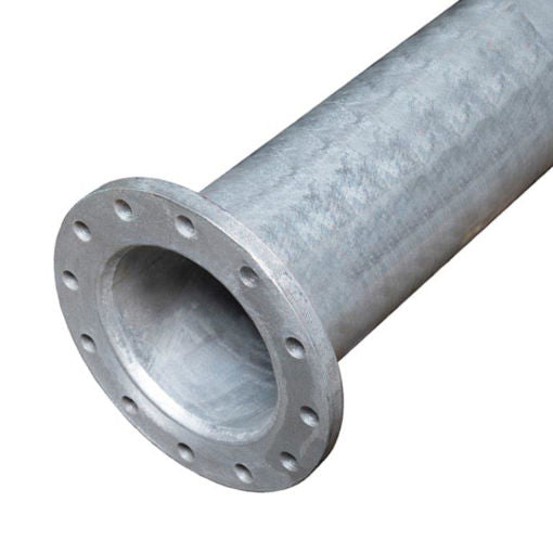 100mm GALV LOOSE FLANGED PIPE -HD - 500mm