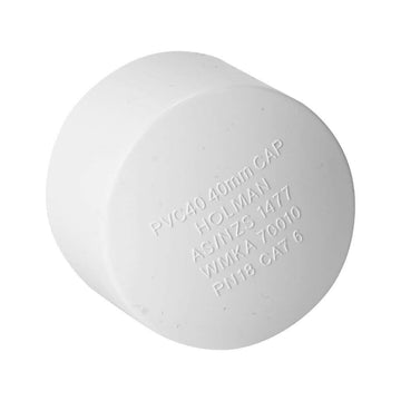 PVC Pressure Cap PVC 40mm