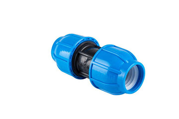 Poly Compression Coupling 90mm