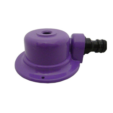 Dome Sprinkler with Snap-on Connector - Purple Reclaimed Water