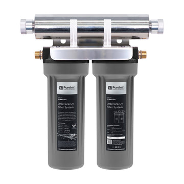 Twin U/sink UV System 1/2 inch BSP 8 lpm