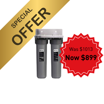 Whole House Dual System,20 inch MaxiPlus, with PX05MP2 and CB10MP2