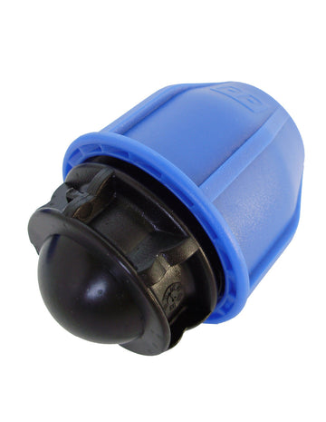 Poly Compression End Plug 40mm