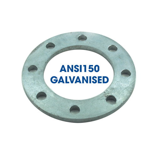 200 GALV BACKING RING FLANGE ANSI150