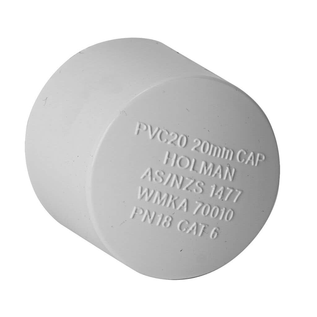 PVC Pressure Cap PVC 20mm