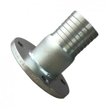 80mm GALV FLANGED HOSE TAIL - TAB D/E