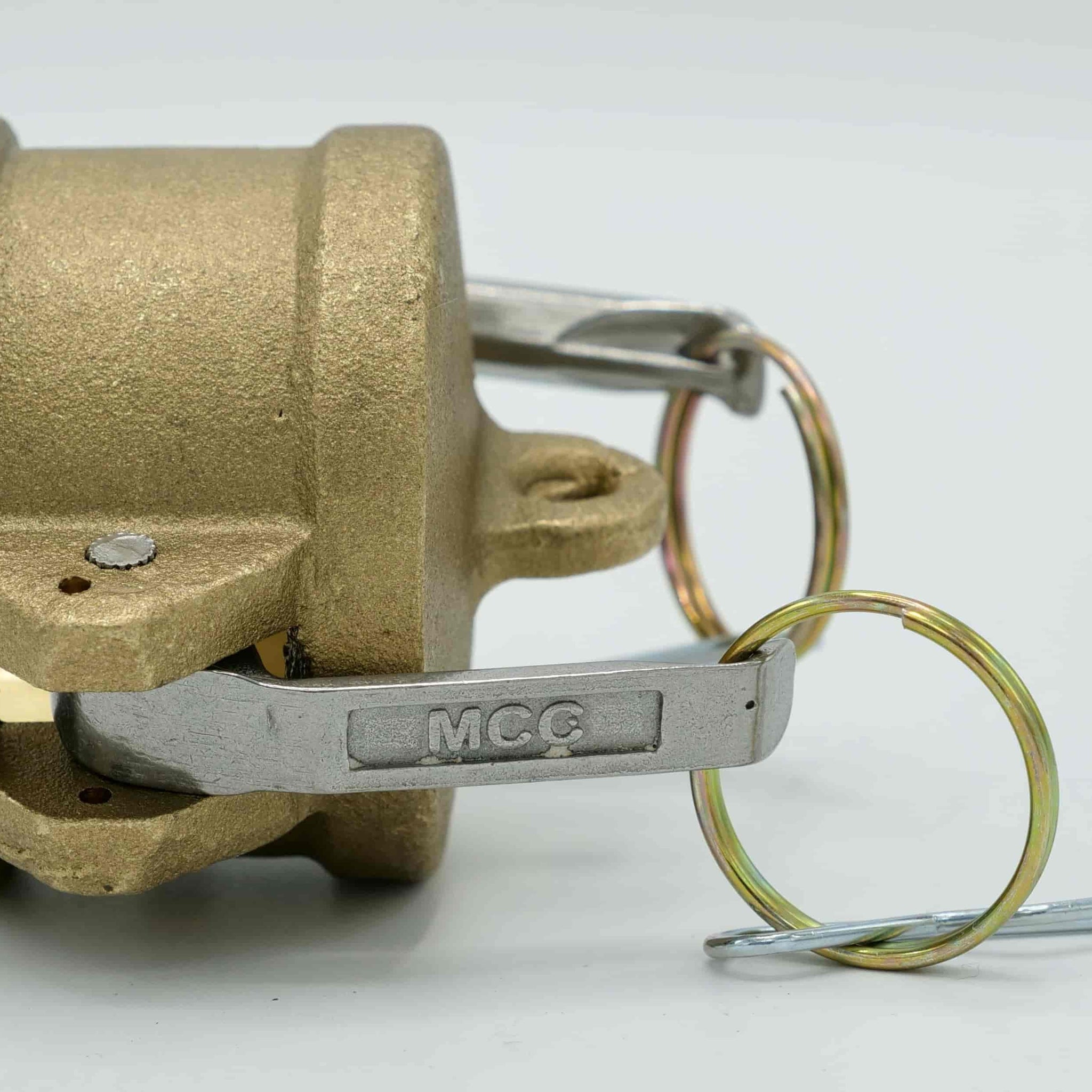 100mm TYPE 'DC' BRASS DIE-CAST CAMLOCK