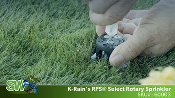 K-Rain RPS Select Rotor w / 4 Built in Nozzles