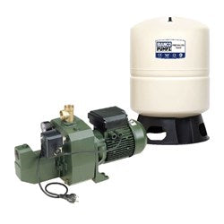 DAB-151MP-50V - PUMP SURFACE MOUNTED CAST IRON WITH PRESSURE SWITCH 75L/MIN 61M 1.1KW 240V + 60L TAN