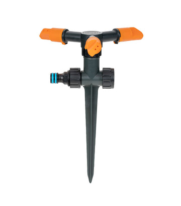 3-Arm Rotating Sprinkler on Plastic Spike