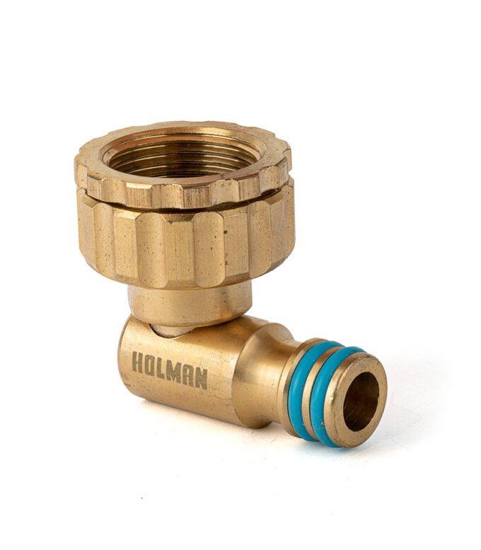 12mm Brass Tap Adaptor - Purple Reclaimed Water