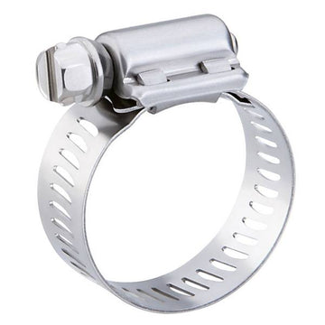 SS HOSE CLAMP - WORM DRIVE 12 23-35  W4-10