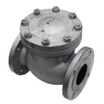 100mm GALV FLANGED CHECK VALVE cw BYPASS