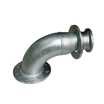 100mm GALV LOOSE FLANGED PIPE-HD-1100mm w/- 25mm