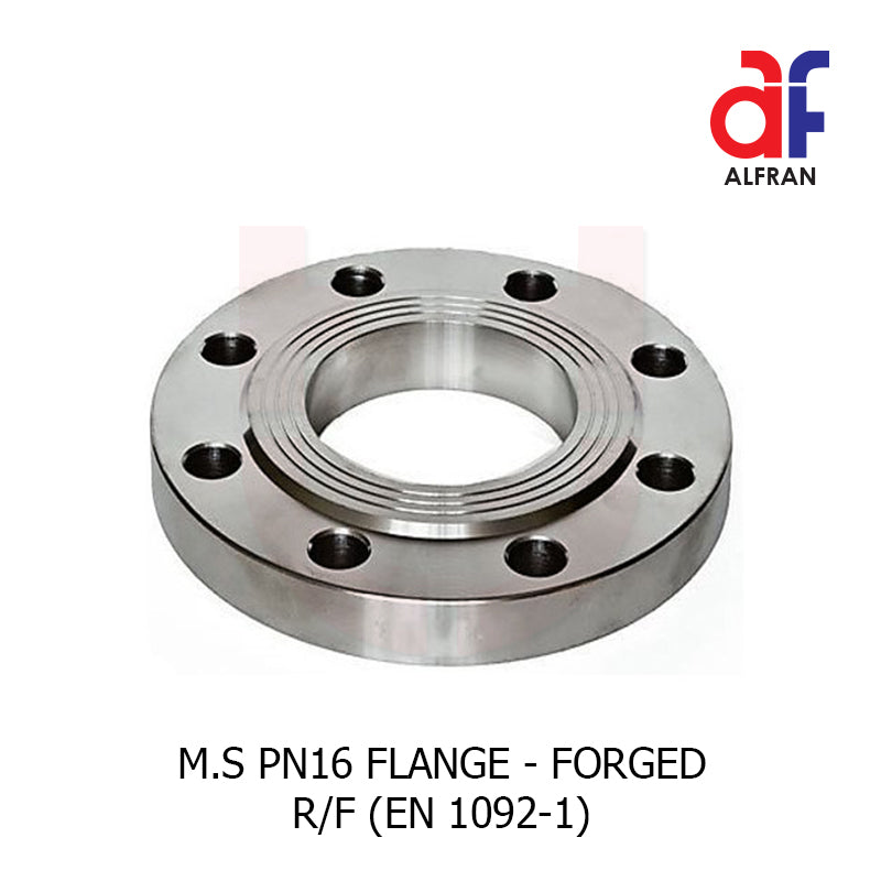 50mm FLANGE EN1092-1 PN16 RF BOSS THD BSP