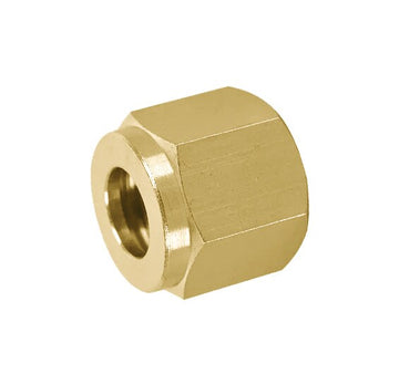 Brass Reducing Nipple 1/4 x 1/8