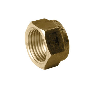 Brass Stop Cap 1/4 Female