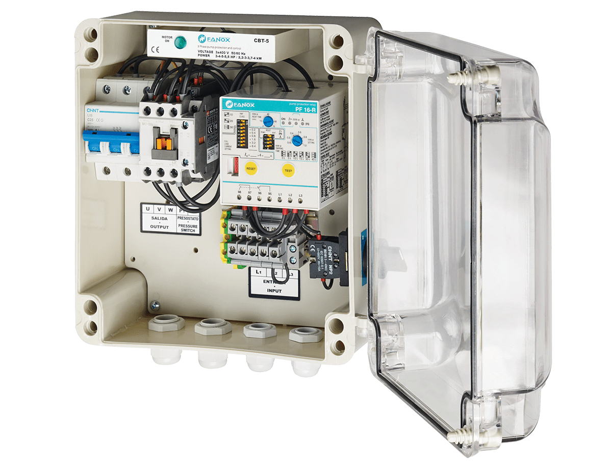 Davey CBT2 Fanox 3 phase Pump Start/ Protection Unit 3 - 1.1-1.5kW DM3110, DME3110, DM3150, DME3150 1463