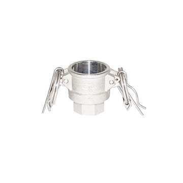 65MM TYPE 'D' SS316 CAMLOCK NPT