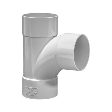 DWV PVC Reducing Junction Plain 100x50mm 45Deg