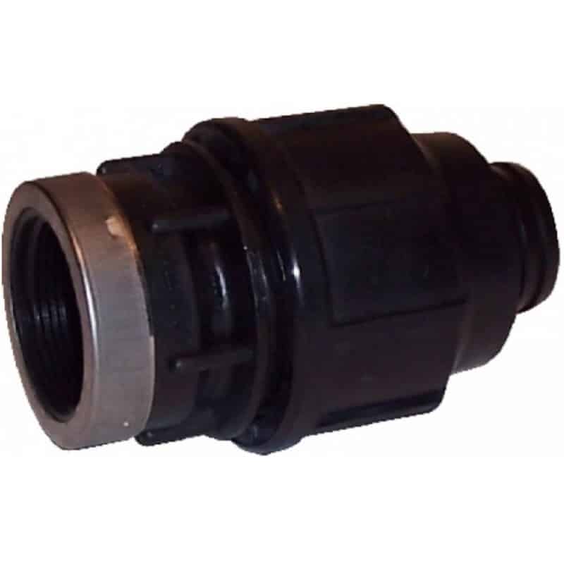 POLY RURAL FEMALE ADAPTOR 1½" X 1"