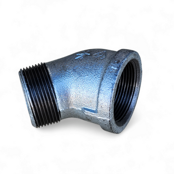 1  GAL MAL FF ELBOW 45