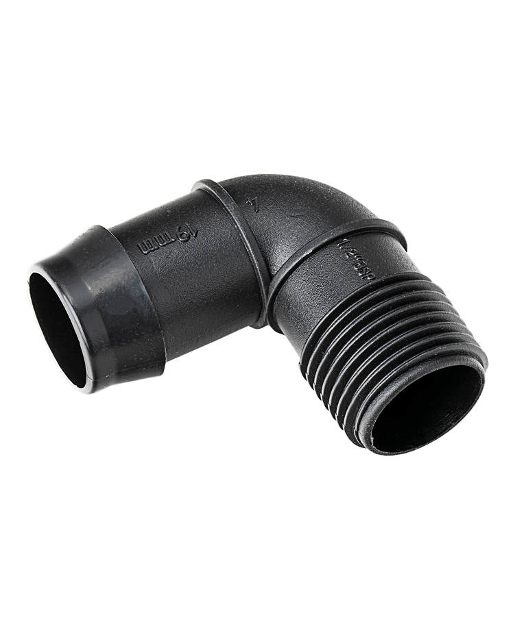 K-Rain 19mm x 1/2" Thrd.Male Elbow ( Pkt 10 )