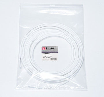 1/4 High Pressure Tubing, White 10m pack