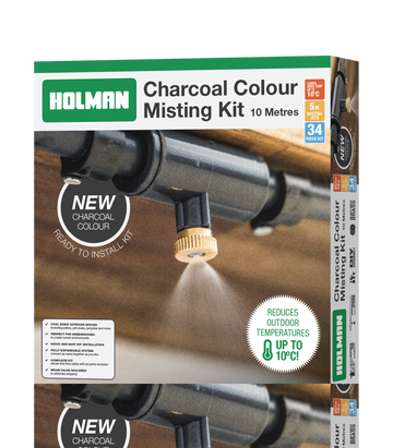 Misting Kit, 10m Charcoal