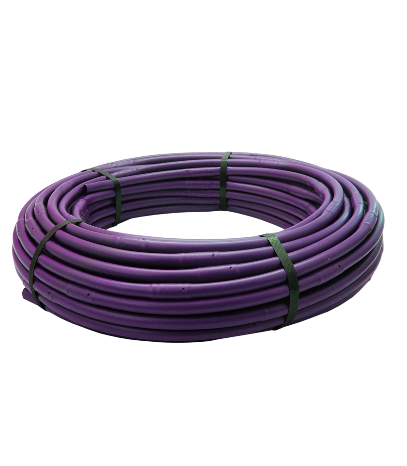 Techline 13mm x 100m Purple  Poly Pipe