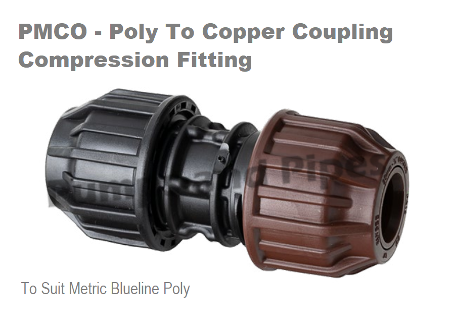 Poly Compression Metric to Rural Kit 50mm-2"