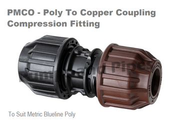 Poly Compression Metric to Rural Kit 50mm-2"