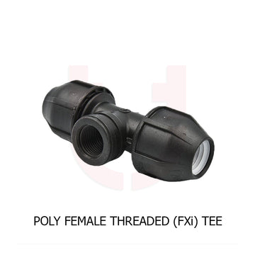 Poly Threaded Female Tee 32mm