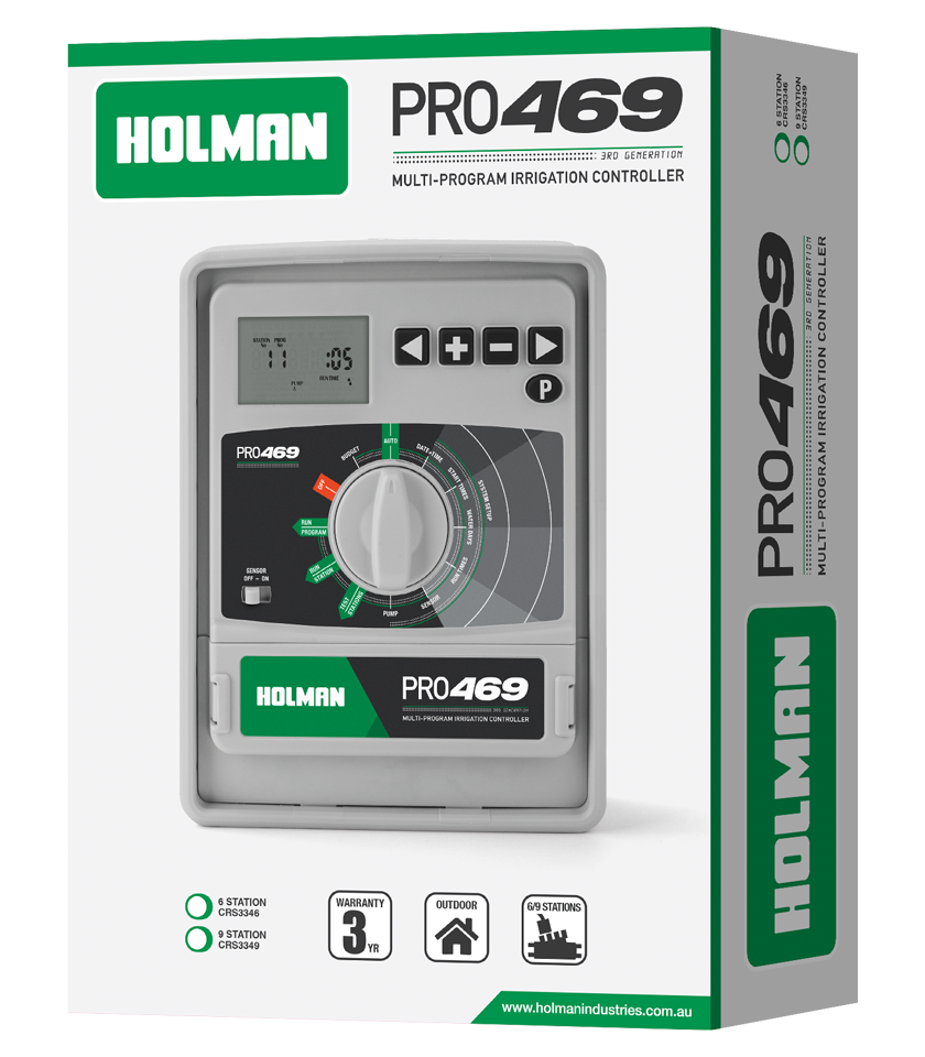 PRO469 9 Station Multi-Program Irrigation Controller