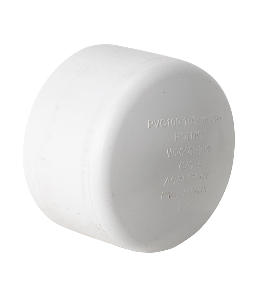 PVC Pressure Cap PVC 100mm