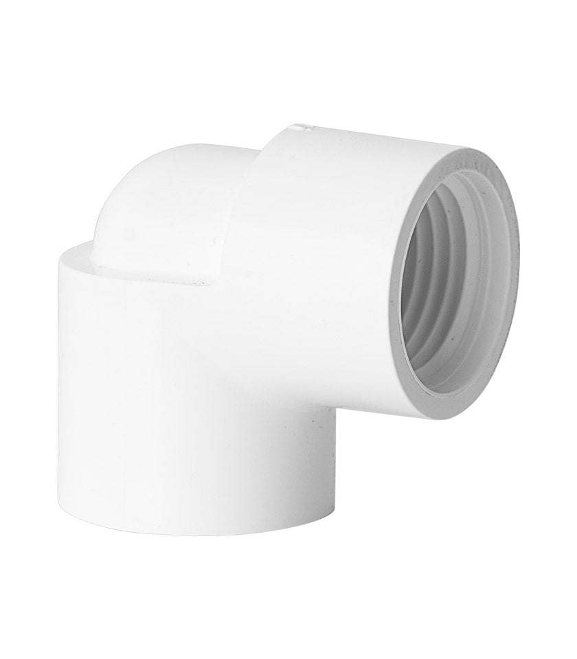 PVC Pressure Faucet Elbow 90deg 15mm x 1/2"