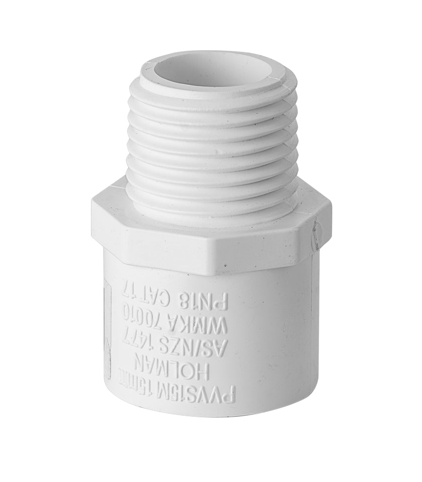 PVC Pressure Faucet Socket 15mm x 1/2"