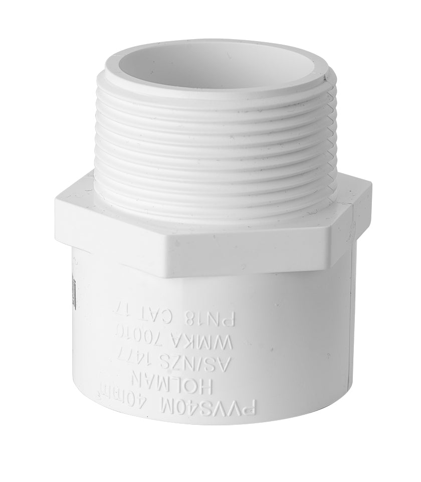 PVC Pressure Valve Socket 40mm x 1-1/2"