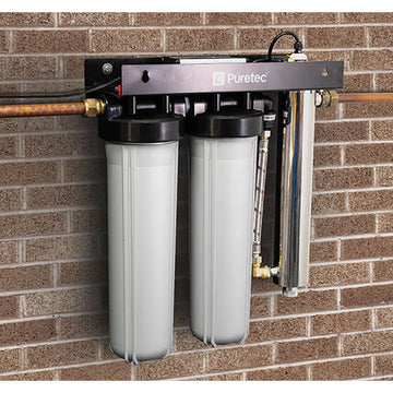 Compact, Quick-Change Water Filter with the ELITE-20BN three-way Kitchen Mixer Tap