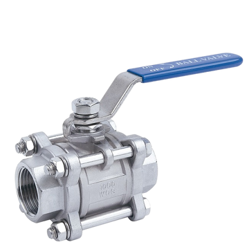 08 STAINLESS STEEL BALL VALVE 3 PIECE BSP
