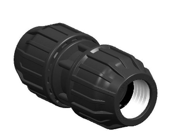 Poly Compression Coupling 25mm