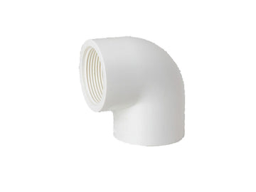 PVC Pressure Faucet Elbow 90deg 25mm x 1"