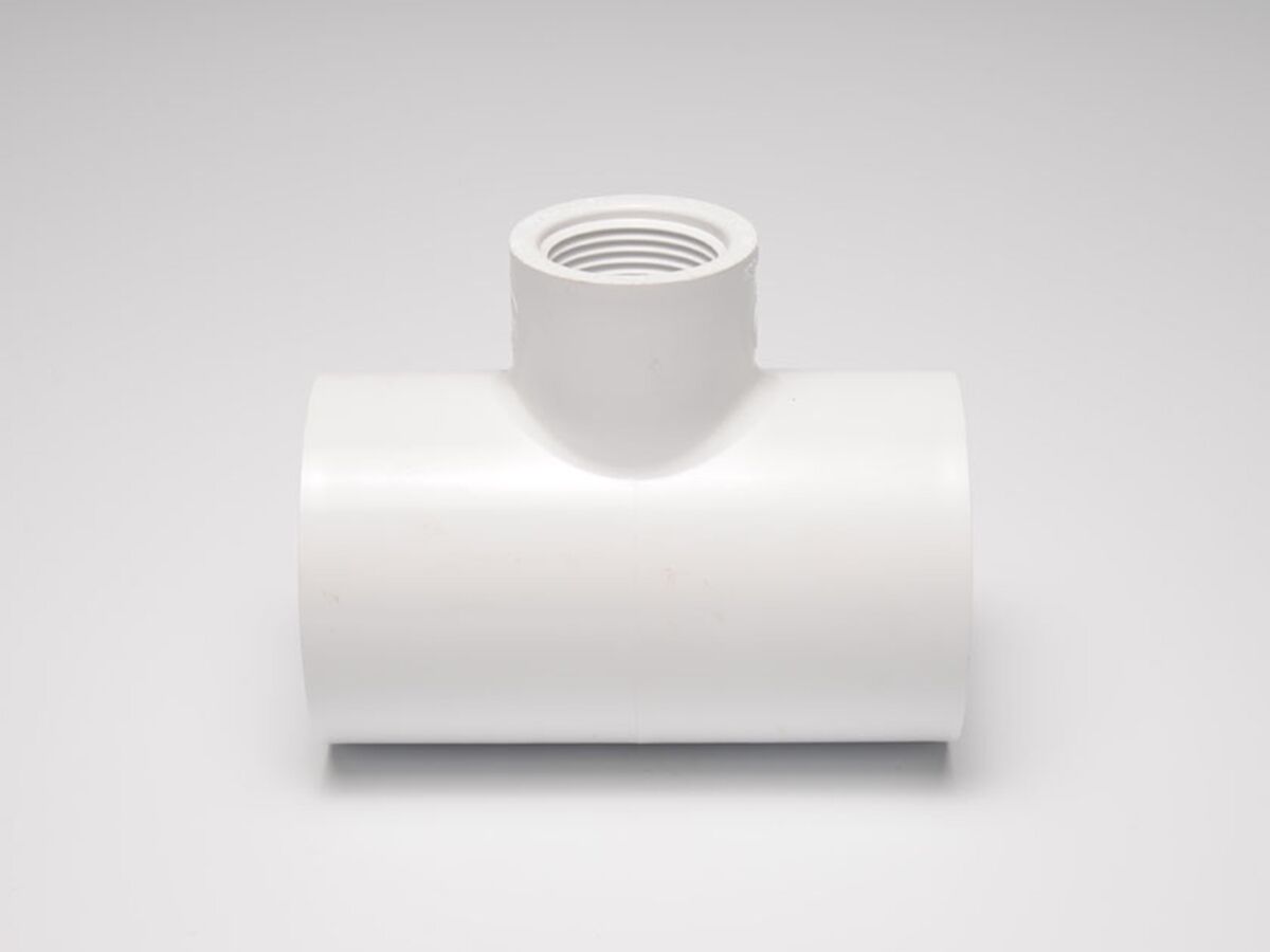 PVC Pressure Faucet Tee  40mm x 1"