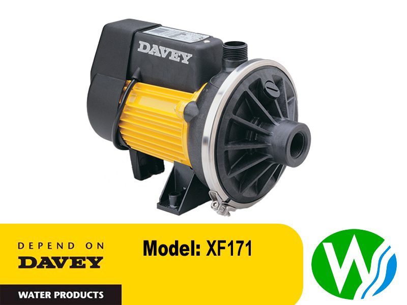 Davey 71401 XF92 0.58 220/250 1"F / 1"F 98 lpm 280 kPa 1047