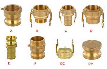 50mm TYPE 'E' BRASS DIE-CAST CAMLOCK