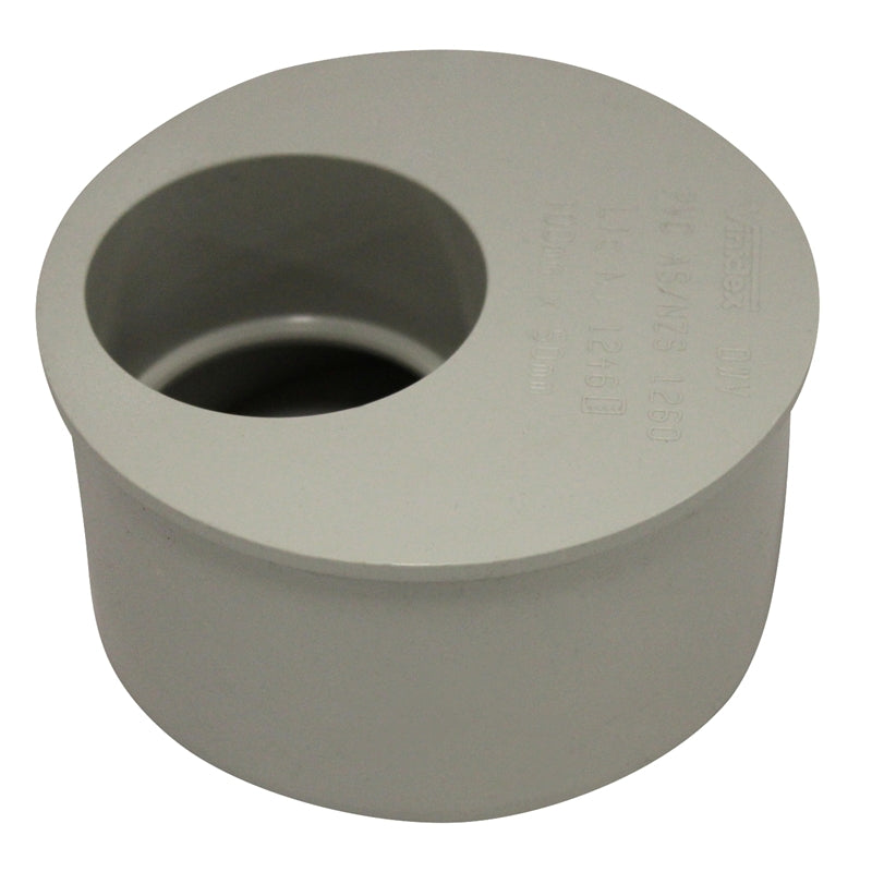 DWV PVC Pipe Reducer M&F 50x40mm