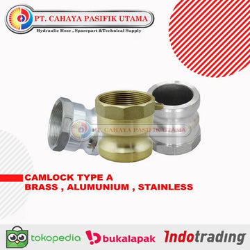 80mm TYPE 'A' BRASS DIE-CAST CAMLOCK