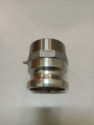 80mm TYPE 'F' SS316 CAMLOCK