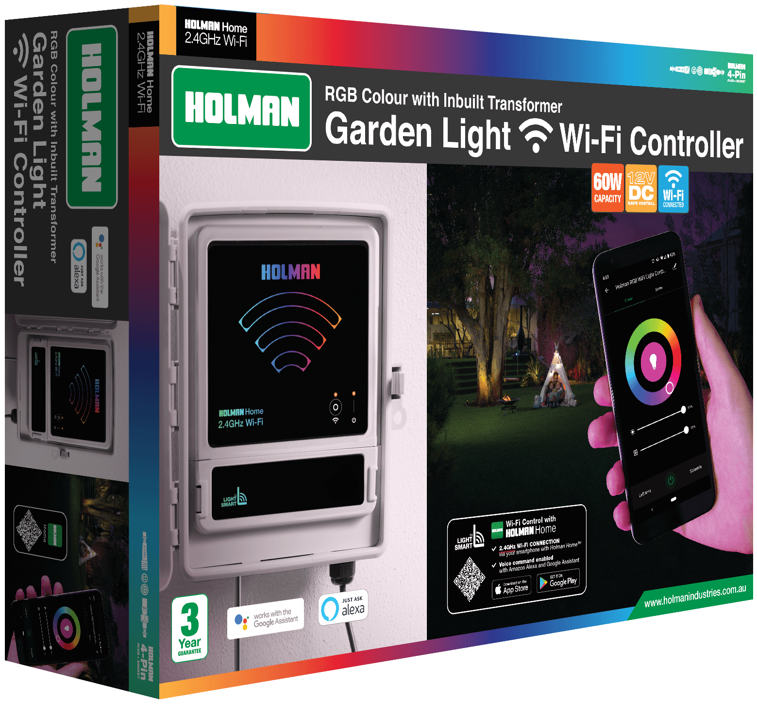 WiFi Garden Light Controller - RGB Colours