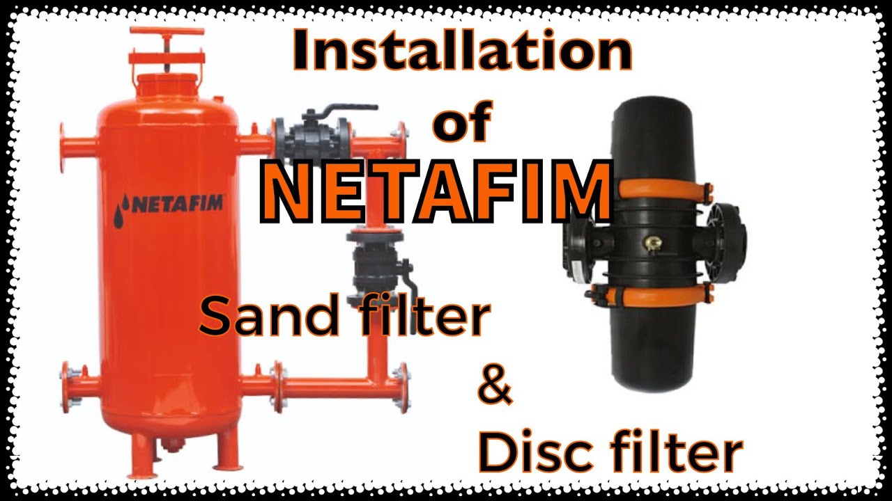 NETAFIM 2X20" SAND FILTER SYSTEM